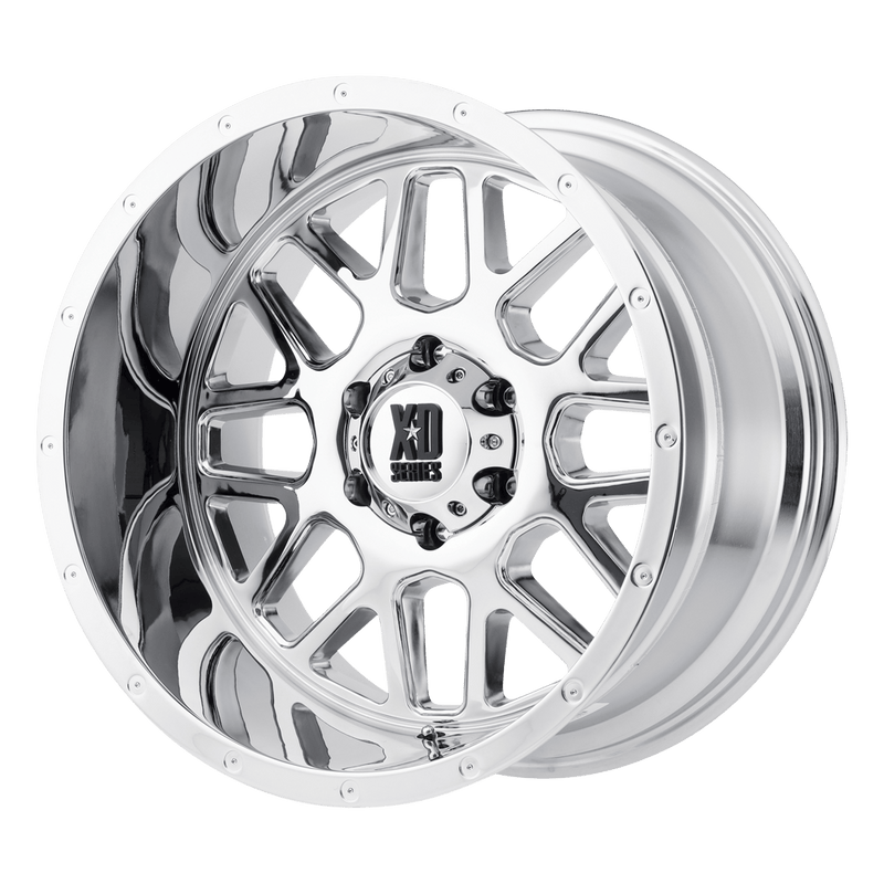 XD Series - XD820 GRENADE - Chrome - 16" x 7", 42 Offset, 5x160 (Bolt pattern), 65.07mm HUB
