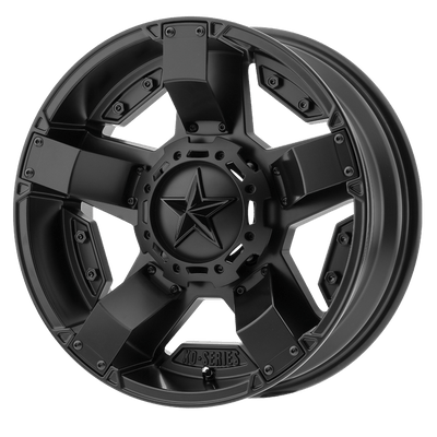 XD Powersports - XD811 ROCKSTAR II - Black - Satin Black - 14" x 7", 0 Offset, 4x156 (Bolt pattern), 132mm HUB