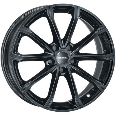 Mak Wheels - DaVinci4 - Black - GLOSS BLACK - 17" x 7", 37 Offset, 4x100 (Bolt Pattern), 60.1mm HUB