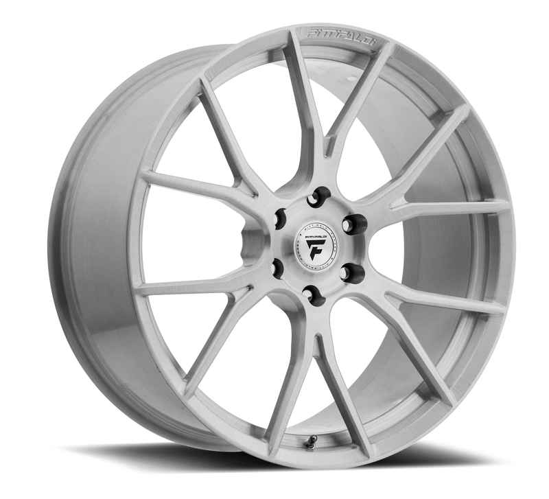 Fittipaldi Sport - FSF06 - Silver - Brushed Clear - 22" x 10", 30 Offset, 6x135 (Bolt Pattern), 87.1mm HUB