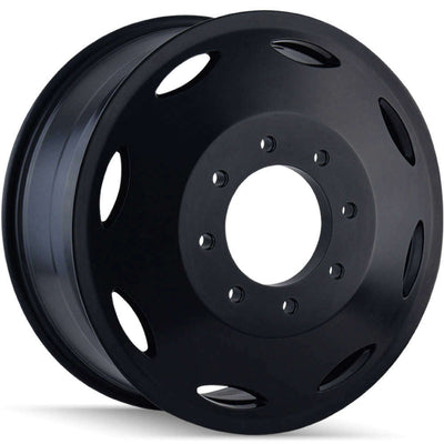 Cali Off-Road - SUMMIT DUALLY - Black - MATTE BLACK - 24" x 8.25", 100 Offset, 8x165.1 (Bolt Pattern), 121.3mm HUB