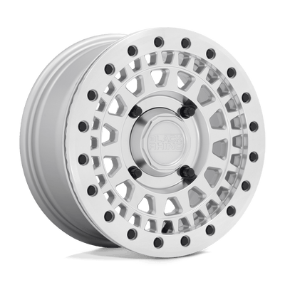 Black Rhino Powersports - PARKER UTV BEADLOCK - Silver - SIVLER WITH MIRROR CUT FACE - 15" x 7", 36 Offset, 4x137 (Bolt Pattern), 106.1mm HUB