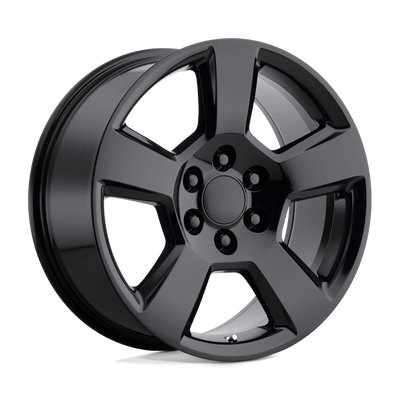 OE Creations - PR183 - Black - GLOSS BLACK - 20" x 9", 27 Offset, 6x139.7 (Bolt Pattern), 78.1mm HUB