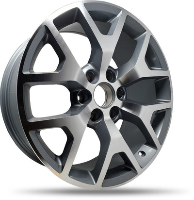 DTD - Replica - Gunmetal - Gunmetal - 20" x 8.5", 25 Offset, 6x139.7 (Bolt Pattern), 78.1mm HUB