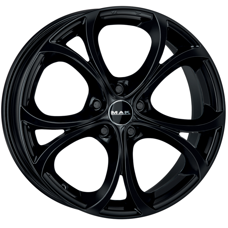 Mak Wheels - LARIO - Black - GLOSS BLACK - 18" x 9", 44.5 Offset, 5x110 (Bolt Pattern), 65.1mm HUB