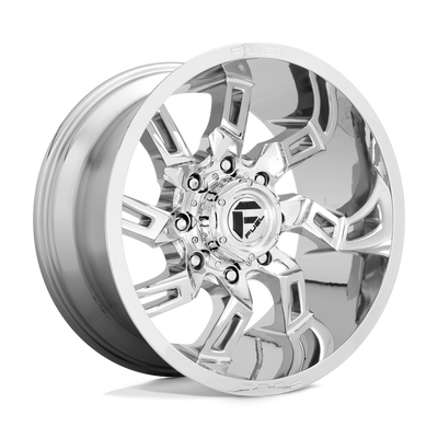 Fuel - D746 LOCKDOWN - Chrome - CHROME - 20" x 9", 1 Offset, 8x170 (Bolt Pattern), 125.1mm HUB