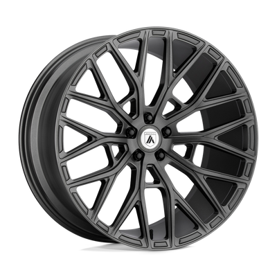 Asanti Black - ABL-21 LEO - Gunmetal - MATTE GRAPHITE - 22" x 10.5", 25 Offset, 5x115 (Bolt Pattern), 72.6mm HUB