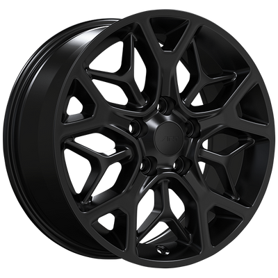 ART - Replica 305 - Black - Satin Black - 18" x 8", 56 Offset, 5x127 (Bolt Pattern), 71.5mm HUB
