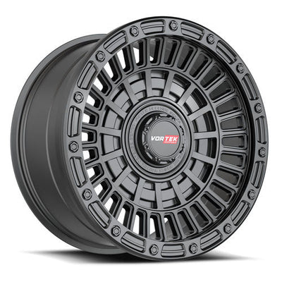 Vortek Offroad - VRD-705 CONVOY - Black - Matte Black - 20" x 9.5", 12 Offset, 8x165.1/170 (Bolt pattern), 125.1mm HUB