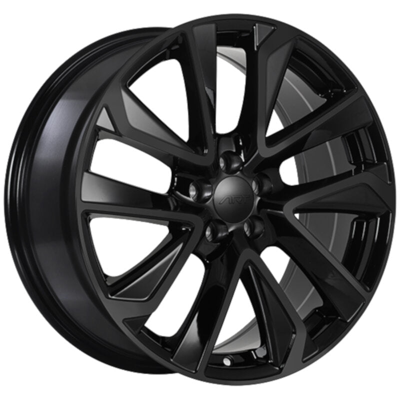 ART - Replica 179 - Black - Gloss Black - 17" x 7.5", 39 Offset, 5x100 (Bolt Pattern), 54.1mm HUB