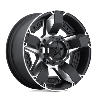 XD Series - XD811 ROCKSTAR II - Black - Matte Black Machined - 20" x 9", -12 Offset, 8x170 (Bolt Pattern), 130.8mm HUB
