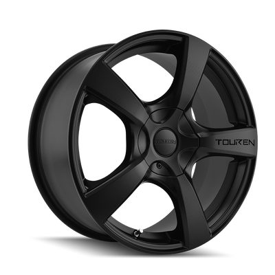 Touren - TR9 - Black - MATTE BLACK - 18" x 8", 40 Offset, 5x112/120 (Bolt Pattern), 74.1mm HUB