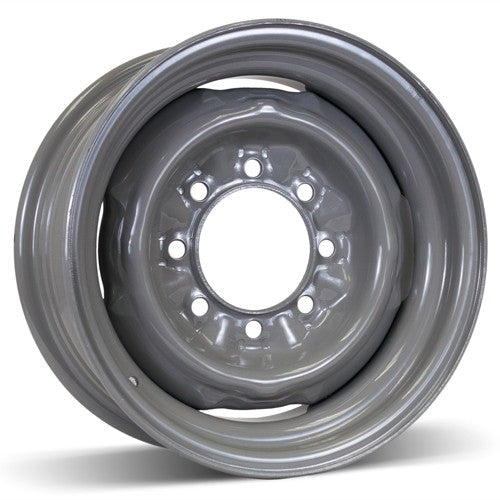 RSSW - Steel - Grey - Grey - 16" x 7", 6 Offset, 8x165.1 (Bolt Pattern), 125mm HUB