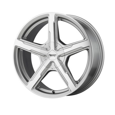 American Racing - AR921 TRIGGER - Silver - SILVER MACHINED - 16" x 7", 4 Offset, 5x114.3/120 (Bolt Pattern), 72.56mm HUB