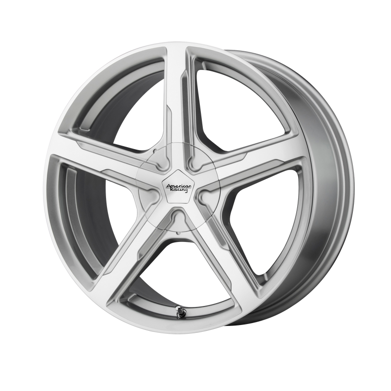 American Racing - AR921 TRIGGER - Silver - SILVER MACHINED - 16" x 7", 4 Offset, 5x114.3/120 (Bolt Pattern), 72.56mm HUB
