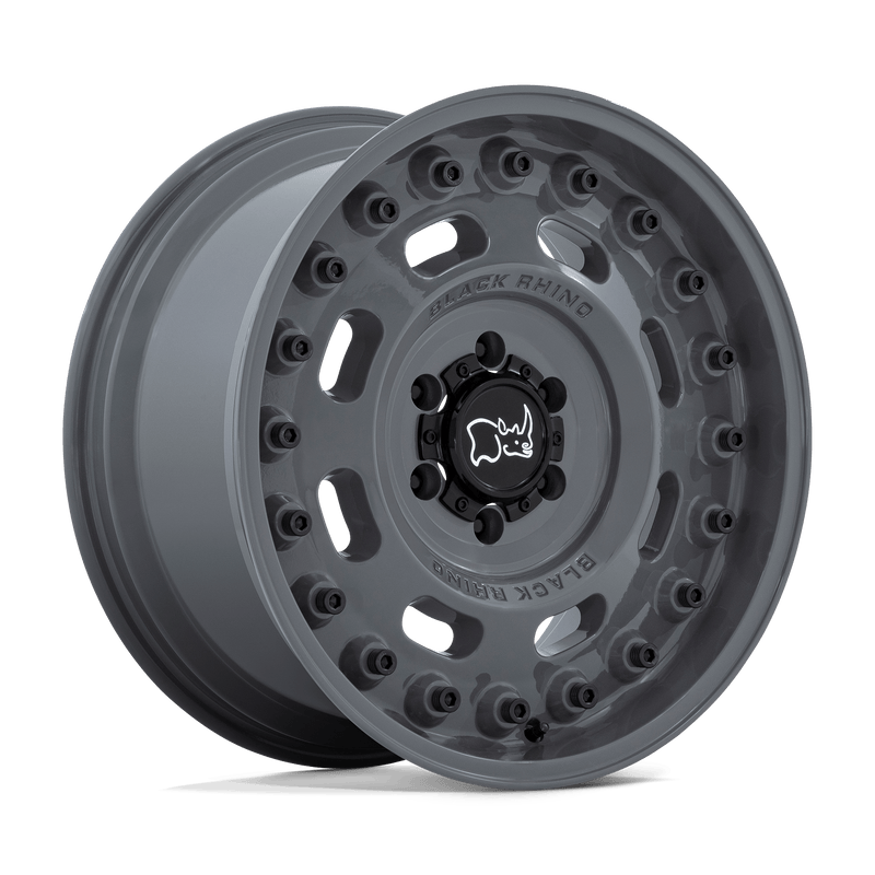 Black Rhino - AXLE - Gunmetal - BATTLESHIP GRAY - 18" x 9.5", -18 Offset, 6x139.7 (Bolt Pattern), 112.1mm HUB