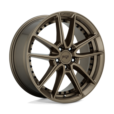Niche - M222 DFS - Bronze - MATTE BRONZE - 22" x 9", 18 Offset, 5x115 (Bolt Pattern), 71.5mm HUB