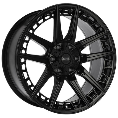 Ruffino HARD - Xtreme - Black - Satin Black - 20" x 9", 0 Offset, 6x135/139.7 (Bolt Pattern), 87.1mm HUB