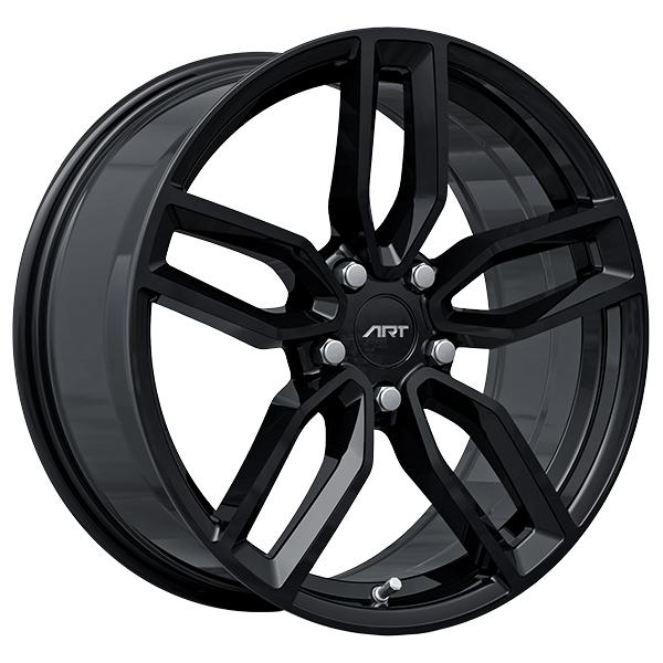 ART - Replica 262 - Black - Gloss Black - 18" x 8", 35 Offset, 5x112 (Bolt Pattern), 66.5mm HUB