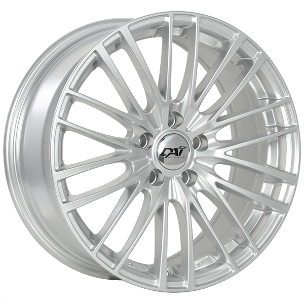 Dai Alloys - Cosmos - Silver - Silver - 15" x 6.5", 40 Offset, 5x114.3 (Bolt Pattern), 67.1mm HUB