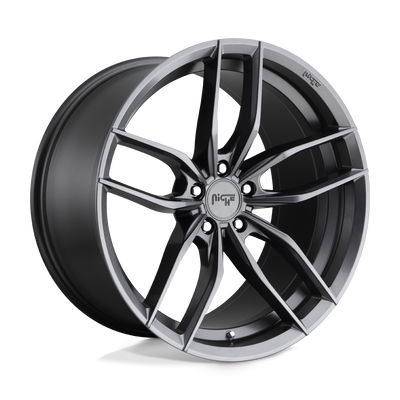 Niche - M204 VOSSO - Gunmetal - MATTE ANTHRACITE - 22" x 9.5", 30 Offset, 6x135 (Bolt Pattern), 87.1mm HUB