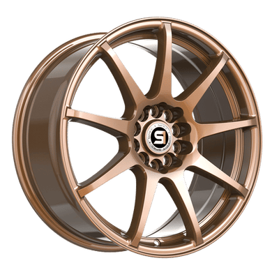 Spec-1 Racing - SP-67 - Bronze - Gloss Bronze - 17" x 7", 42 Offset, 5x112/114.3 (Bolt pattern), 73.1mm HUB