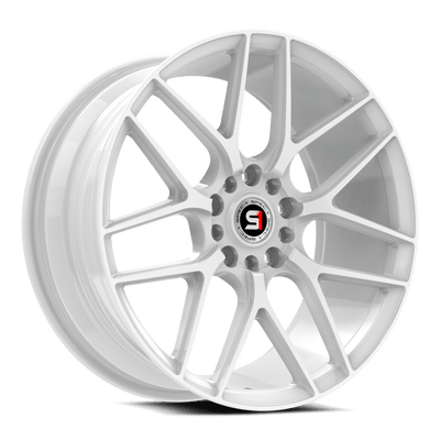 Spec-1 Racing - SP-78 - White - All White - 17" x 7.5", 35 Offset, 4x100/114.3 (Bolt pattern), 73.10mm HUB