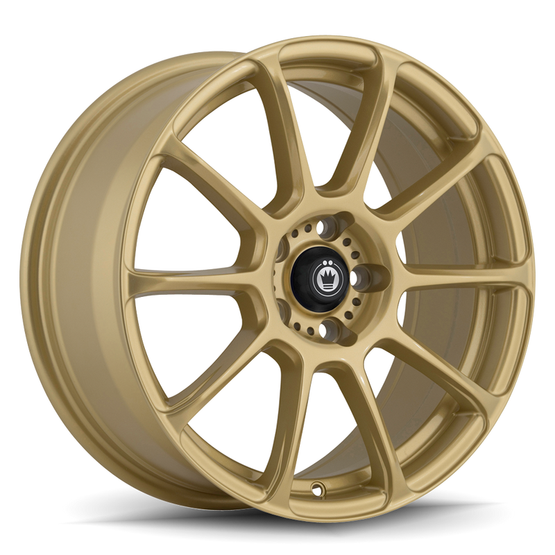 Konig - Runlite - Grey - Matte Grey - 17" x 7.5", 45 Offset, 5x112 (Bolt Pattern), 66.6mm HUB