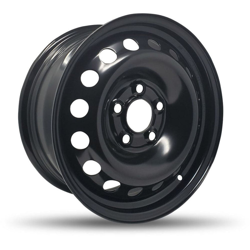 DTD - Steel - Black - Black - 16" x 7", 50 Offset, 5x120 (Bolt Pattern), 72.6mm HUB