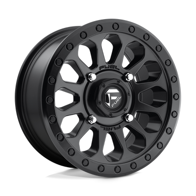 Fuel UTV - D579 VECTOR UTV - Black - MATTE BLACK - 15" x 7", 38 Offset, 4x137 (Bolt Pattern), 110.1mm HUB