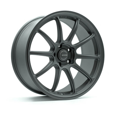 Superspeed - RF03RR - Gunmetal - Matt Gunmetal - 18" x 8.5", 45 Offset, 5x112 (Bolt Pattern), 57mm HUB
