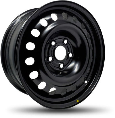 DTD - Steel - Black - Black - 17" x 7", 42 Offset, 5x120 (Bolt Pattern), 67.1mm HUB