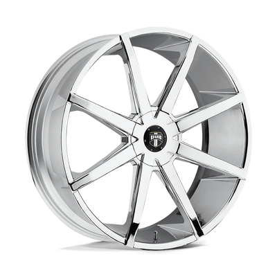 DUB - S201 PUSH - Polished - CHROME PLATED - 22" x 9.5", 25 Offset, 6x135/139.7 (Bolt Pattern), 87.1mm HUB