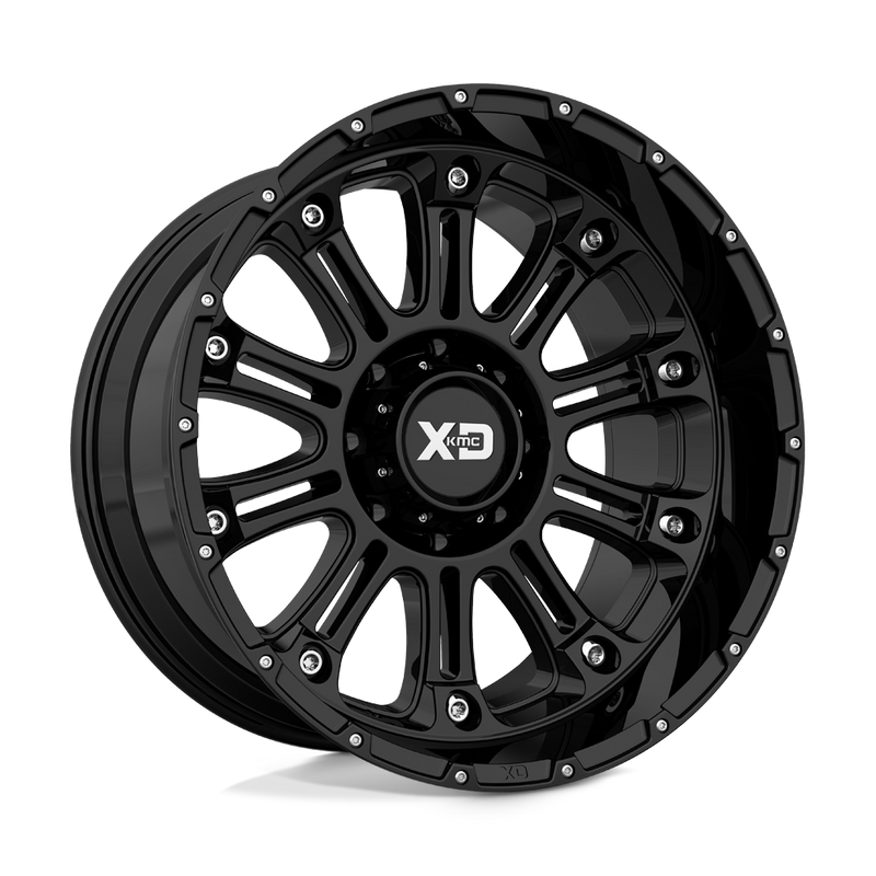 XD Series - XD829 HOSS II - Black - Gloss Black - 18" x 9", 18 Offset, 5x139.7 (Bolt Pattern), 78.1mm HUB