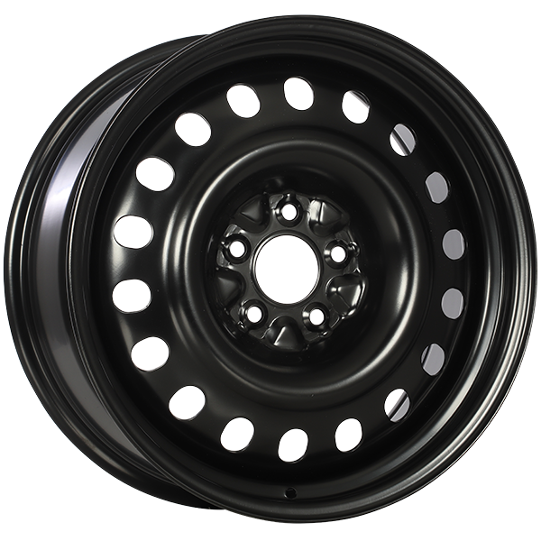 RNB - STEEL WHEEL - Black - Gloss Black - 18" x 7.5", 42 Offset, 5x114.3 (Bolt Pattern), 67.1mm HUB