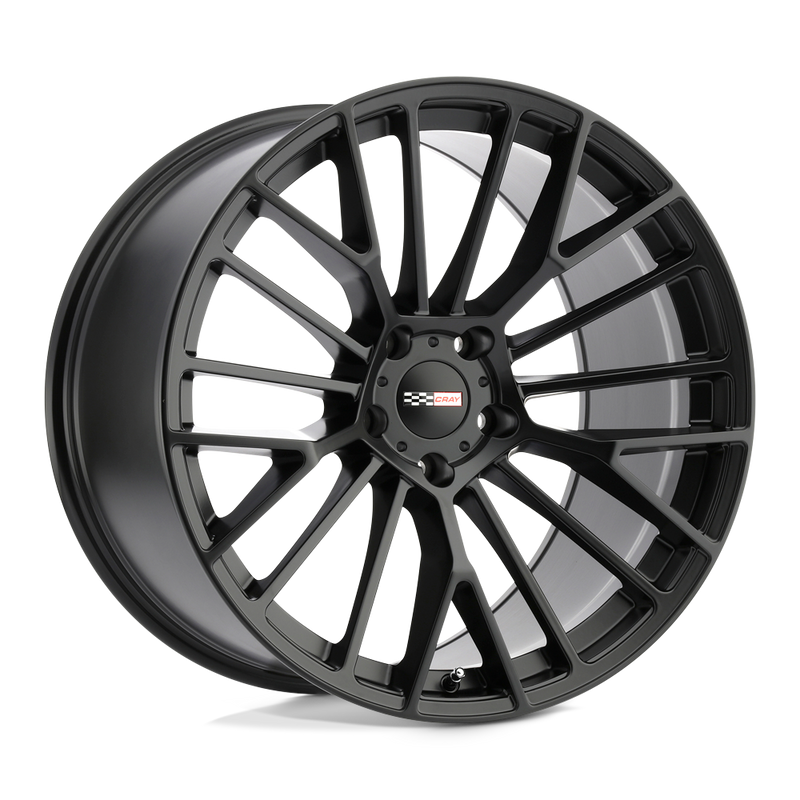 Cray Wheels - ASTORIA - Black - MATTE BLACK - 20" x 12", 41 Offset, 5x120.65 (Bolt Pattern), 70.3mm HUB