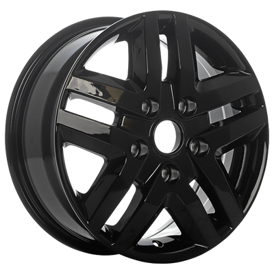 ART - Replica 217 - Black - Gloss Black - 16" x 6.5", 61 Offset, 5x130 (Bolt Pattern), 78.1mm HUB