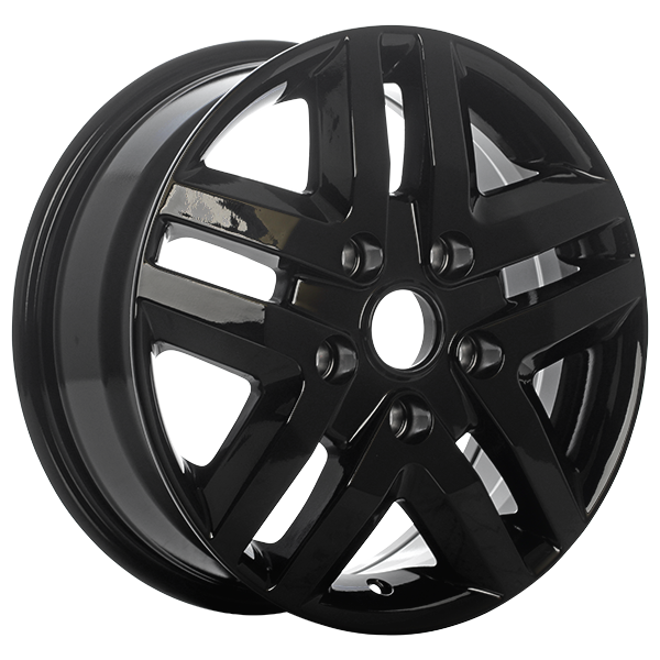 ART - Replica 217 - Black - Gloss Black - 16" x 6.5", 61 Offset, 5x130 (Bolt Pattern), 78.1mm HUB