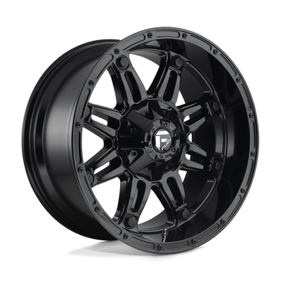 Fuel - D625 HOSTAGE - Black - GLOSS BLACK - 20" x 9", 20 Offset, 5x139.7/150 (Bolt Pattern), 110.1mm HUB