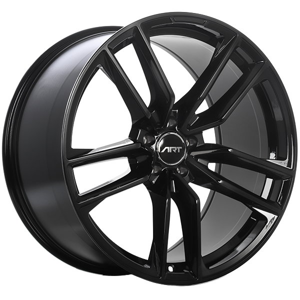 ART - Replica 202 - Black - Gloss Black - 21" x 11", 38 Offset, 5x112 (Bolt Pattern), 66.6mm HUB