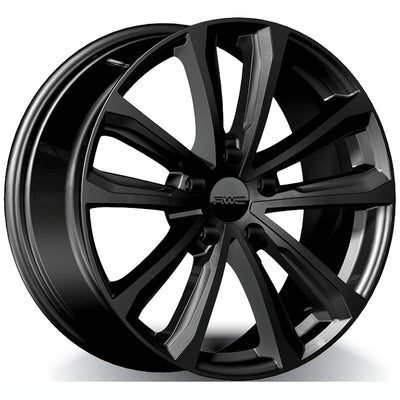RWC - AC427 / HO427 - Black - BLACK - 19" x 8.5", 45 Offset, 5x120 (Bolt Pattern), 64.1mm HUB