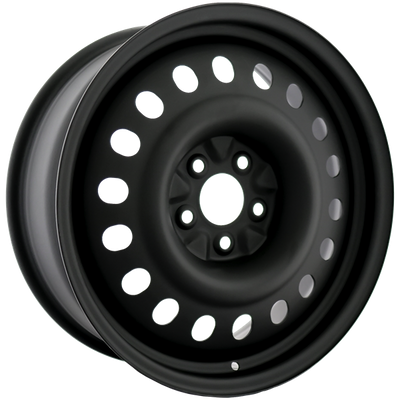 Envy Wheels - NX6 STEEL WHEEL - Black - FLAT BLACK - 18" x 7", 40 Offset, 5x114.3 (Bolt Pattern), 67.1mm HUB