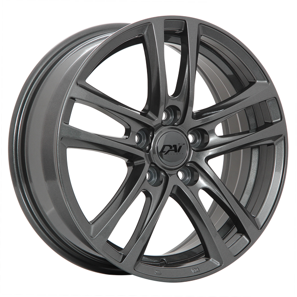 Dai Alloys - OEM - Grey - Graphite - 17" x 7", 45 Offset, 5x114.3 (Bolt Pattern), 64.1mm HUB