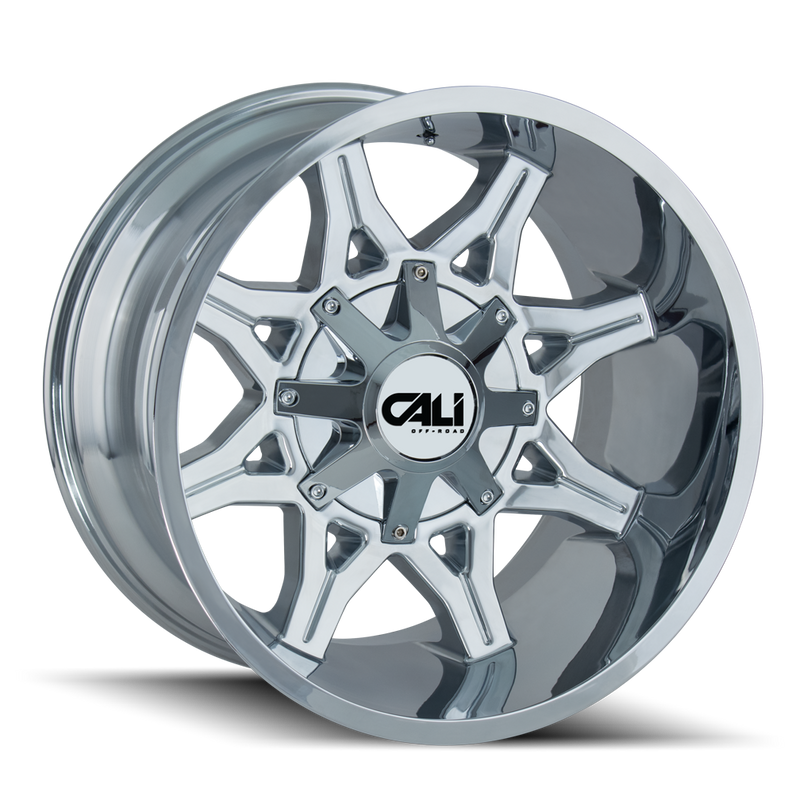 Cali Off-Road - OBNOXIOUS - Chrome - CHROME - 20" x 9", 0 Offset, 6x120/139.7 (Bolt Pattern), 78.1mm HUB