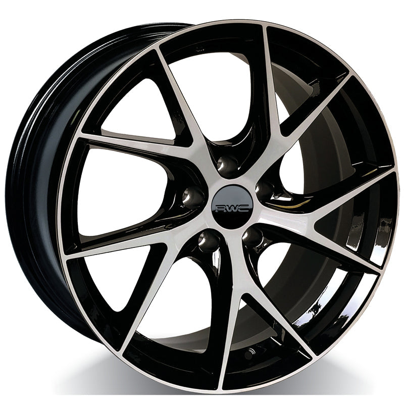 RWC - BM1012 - Black - NU-TEK - 19" x 8.5", 30 Offset, 5x112 (Bolt Pattern), 66.7mm HUB