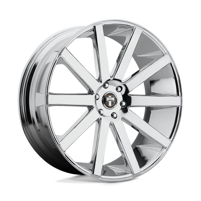 DUB - S120 SHOT CALLA - Polished - CHROME PLATED - 24" x 10", 20 Offset, 6x139.7 (Bolt Pattern), 106.1mm HUB