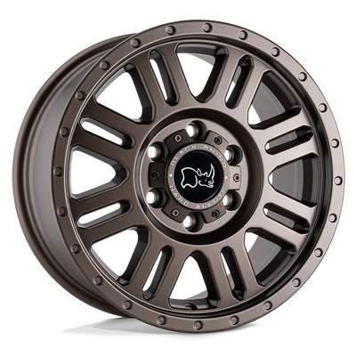 Black Rhino - YELLOWSTONE - Bronze - MATTE BRONZE - 18" x 8", 48 Offset, 6x130 (Bolt Pattern), 84.1mm HUB