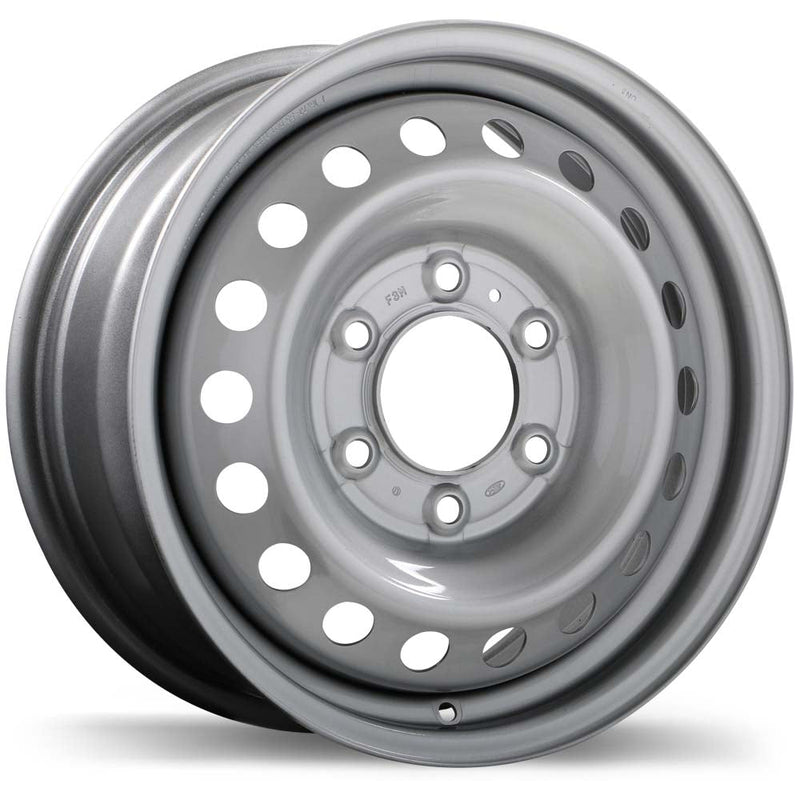 Fast Wheels - Steel - Silver - Silver - 16" x 7", 55 Offset, 6x139.7 (Bolt Pattern), 93.1mm HUB