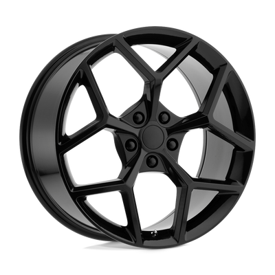 OE Creations - PR126 - Black - GLOSS BLACK - 20" x 10", 35 Offset, 5x120 (Bolt Pattern), 67.1mm HUB