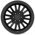 GT Off-Road - CHAMBER - Black - Matte Black - 20" x 12", -44 Offset, 8x165.1/180 (Bolt pattern), 125.20mm HUB